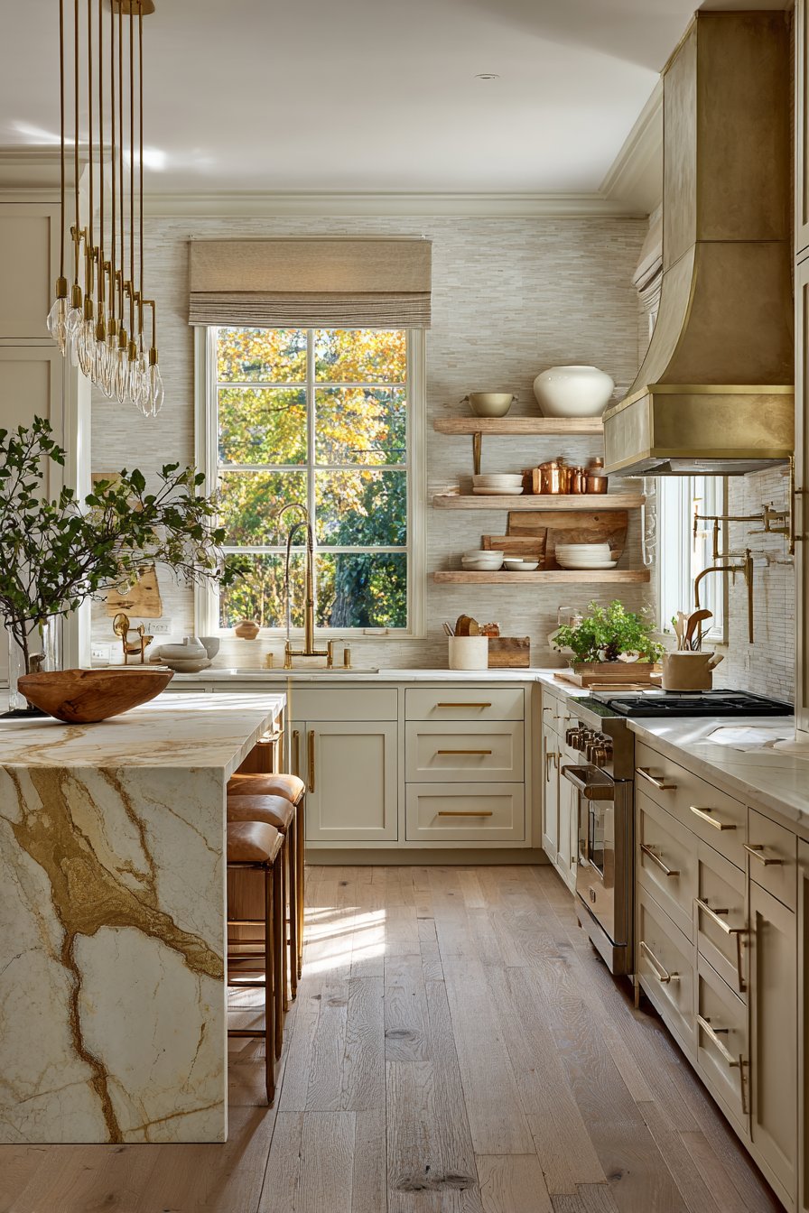 Gold kitchen