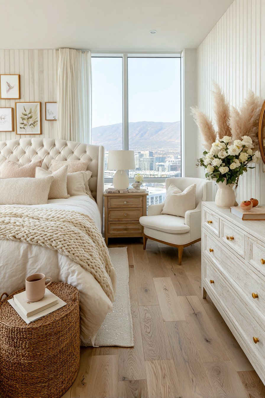 Vanilla girl bedroom