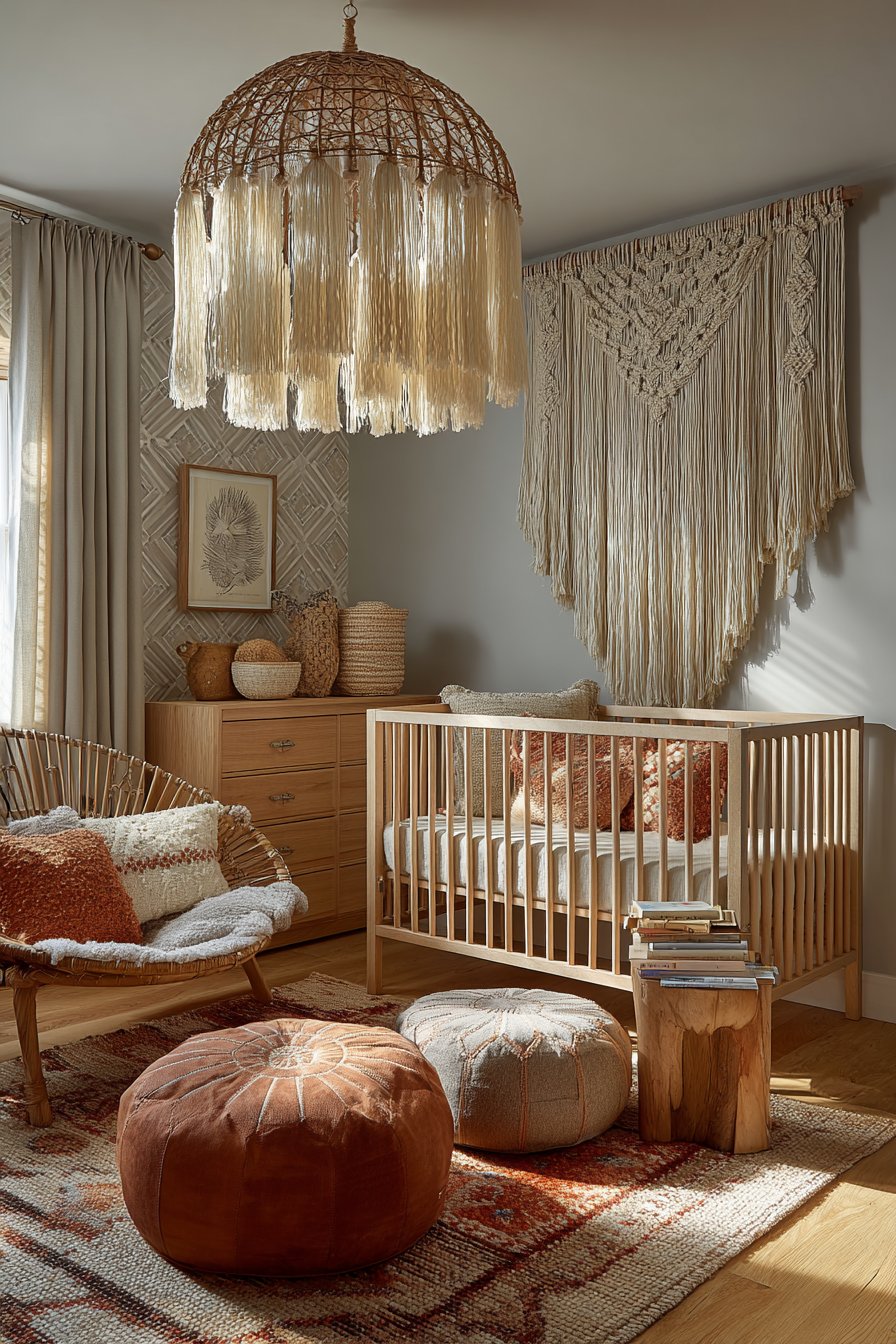 Boho nursery