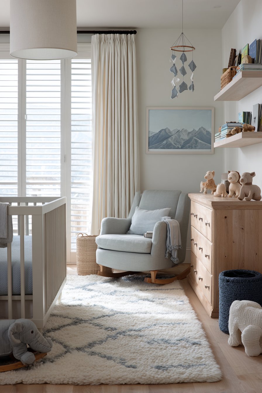 Monochromatic Blue Ombre