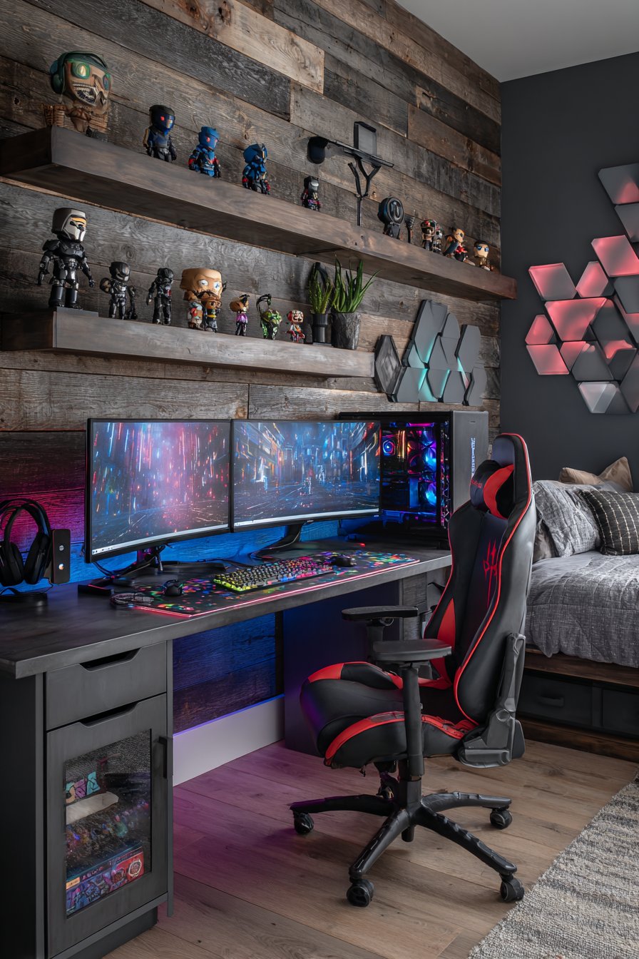 Boys gaming bedroom ideas