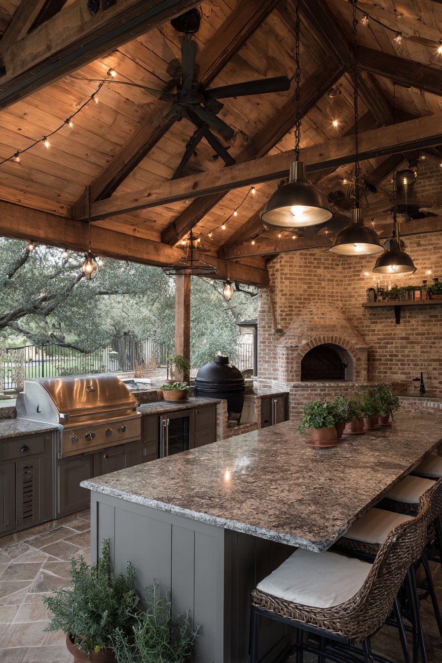 Outdoor kitchen ideas