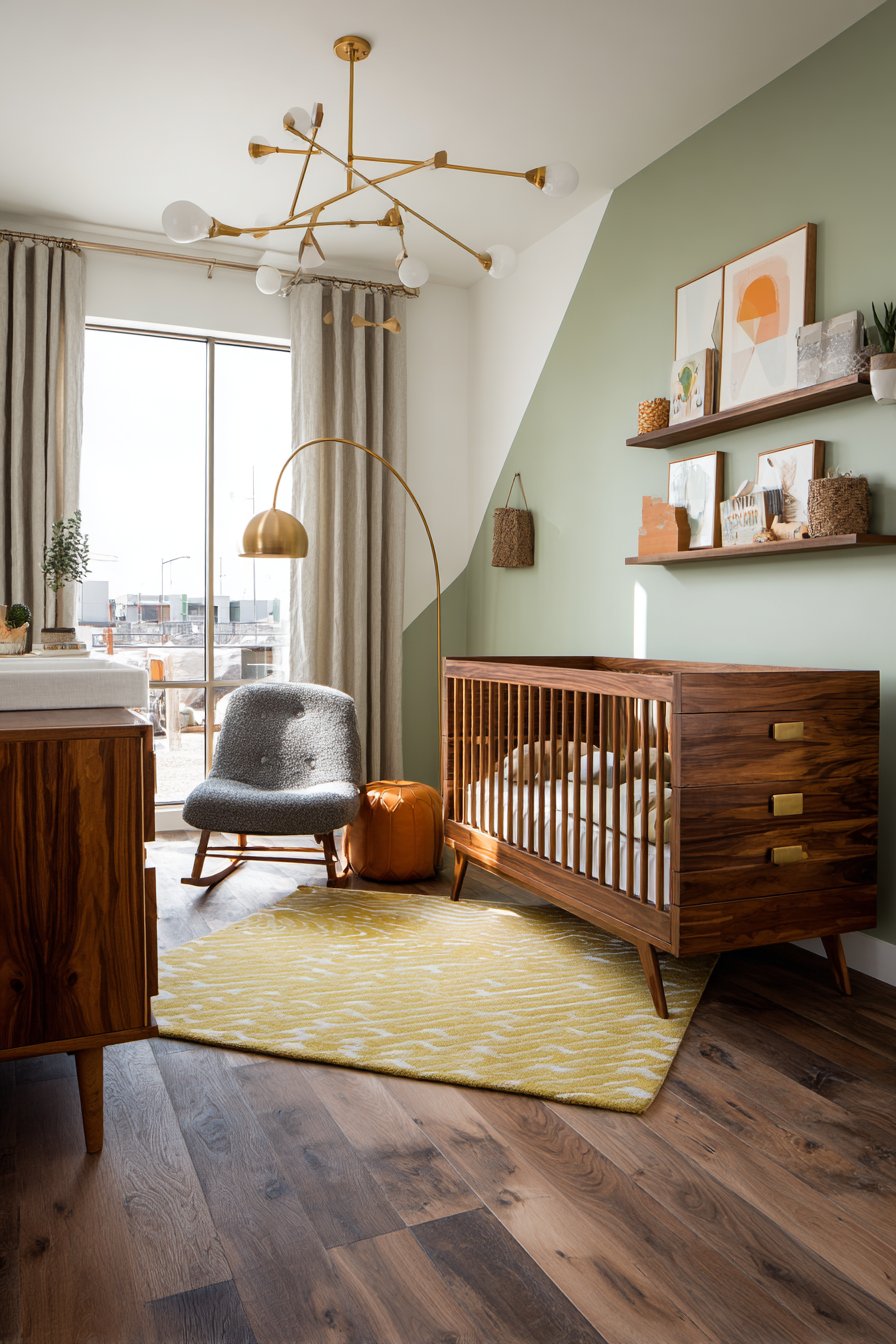 Mid century nursery