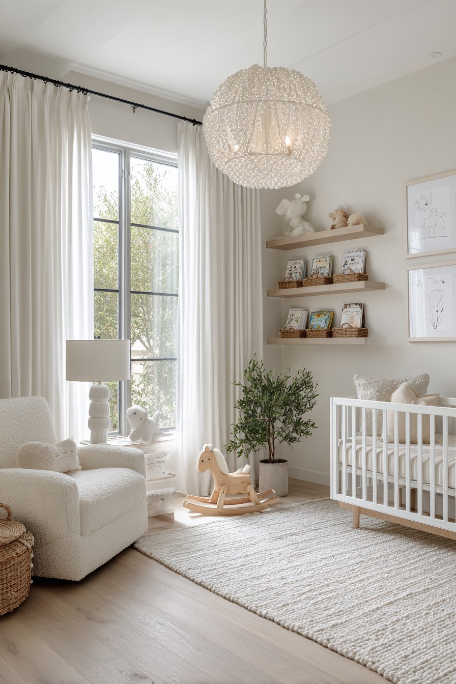 Bright nursery ideas