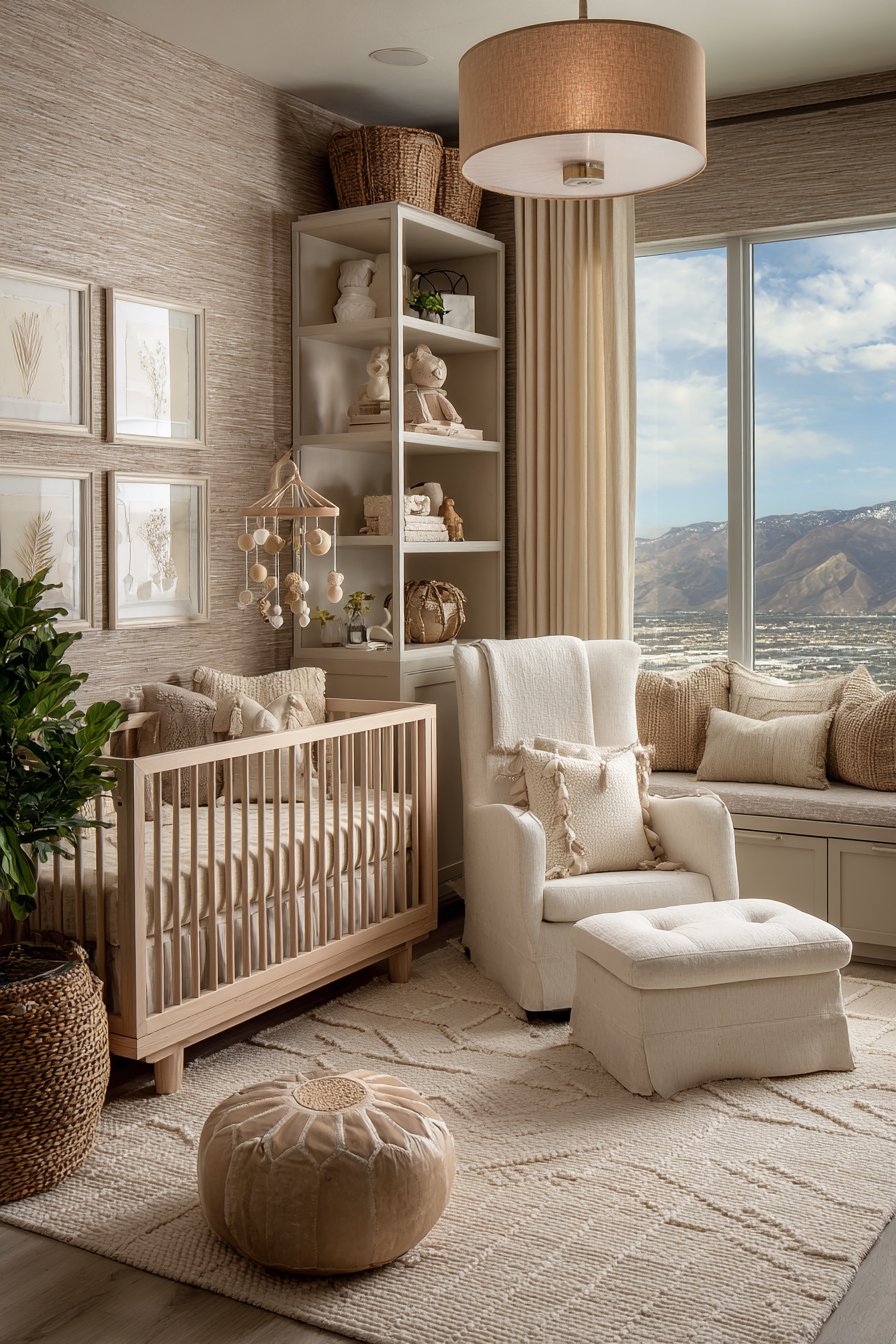Beige nursery