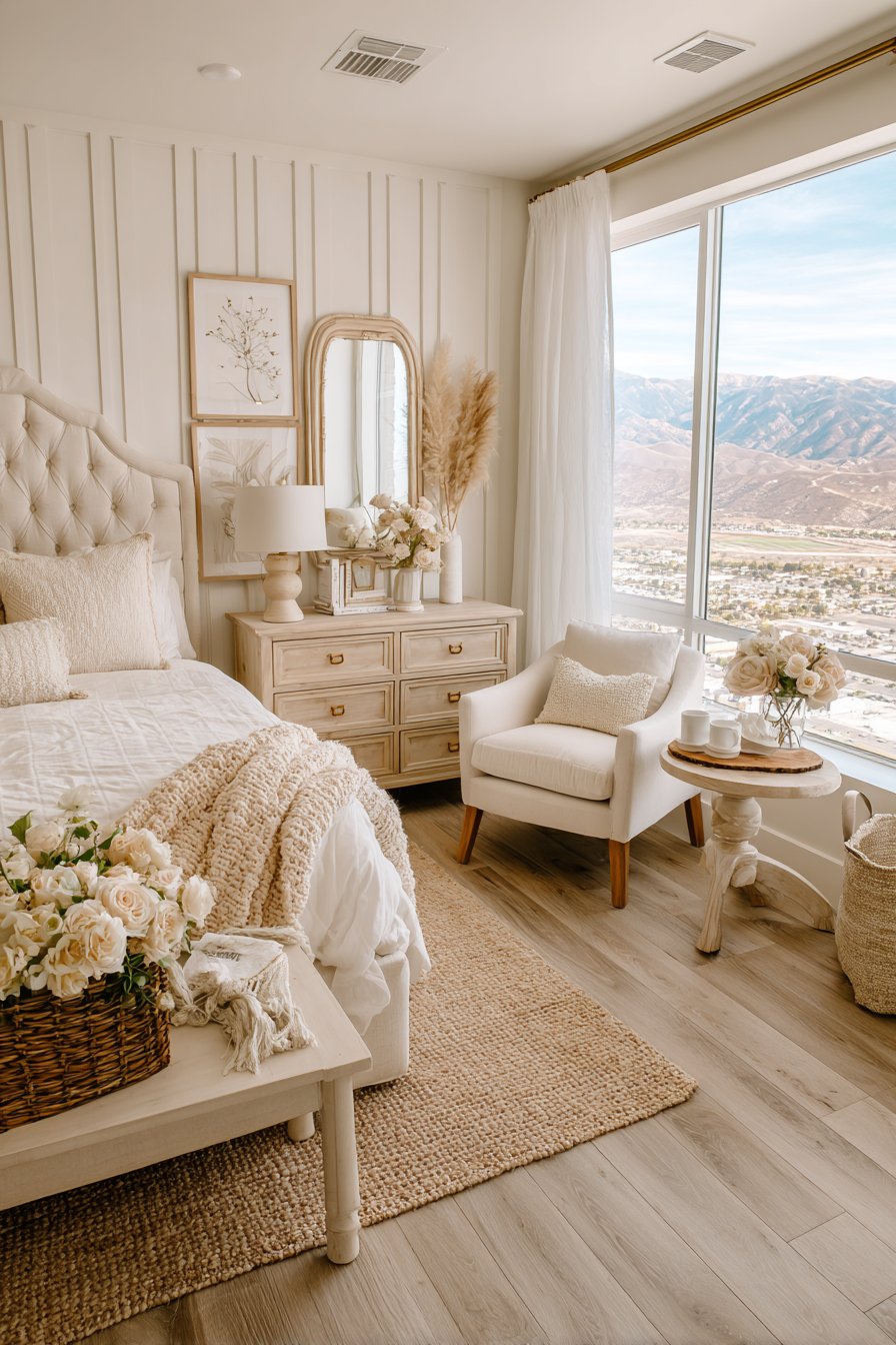 Vanilla girl bedroom