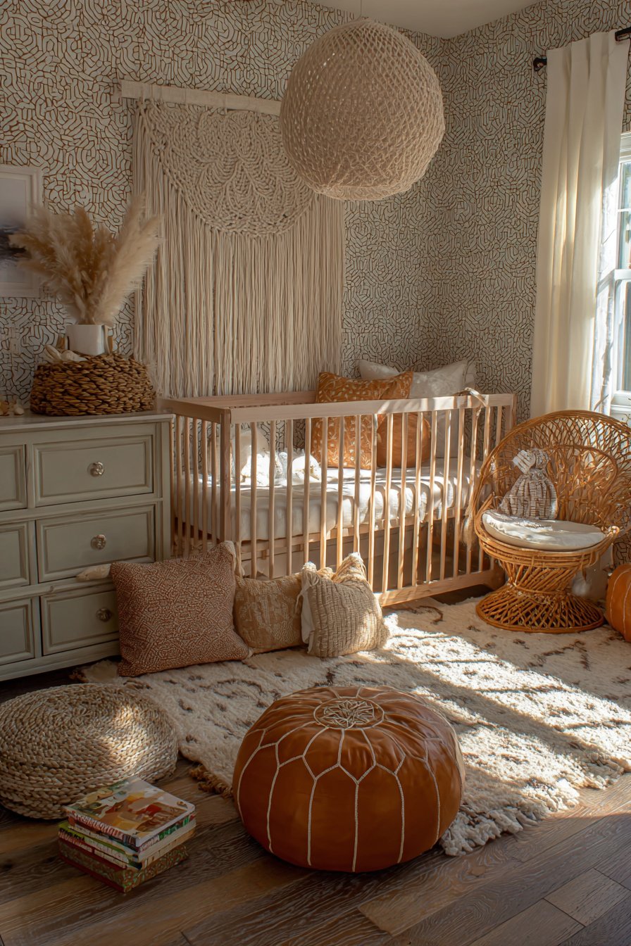 Boho nursery