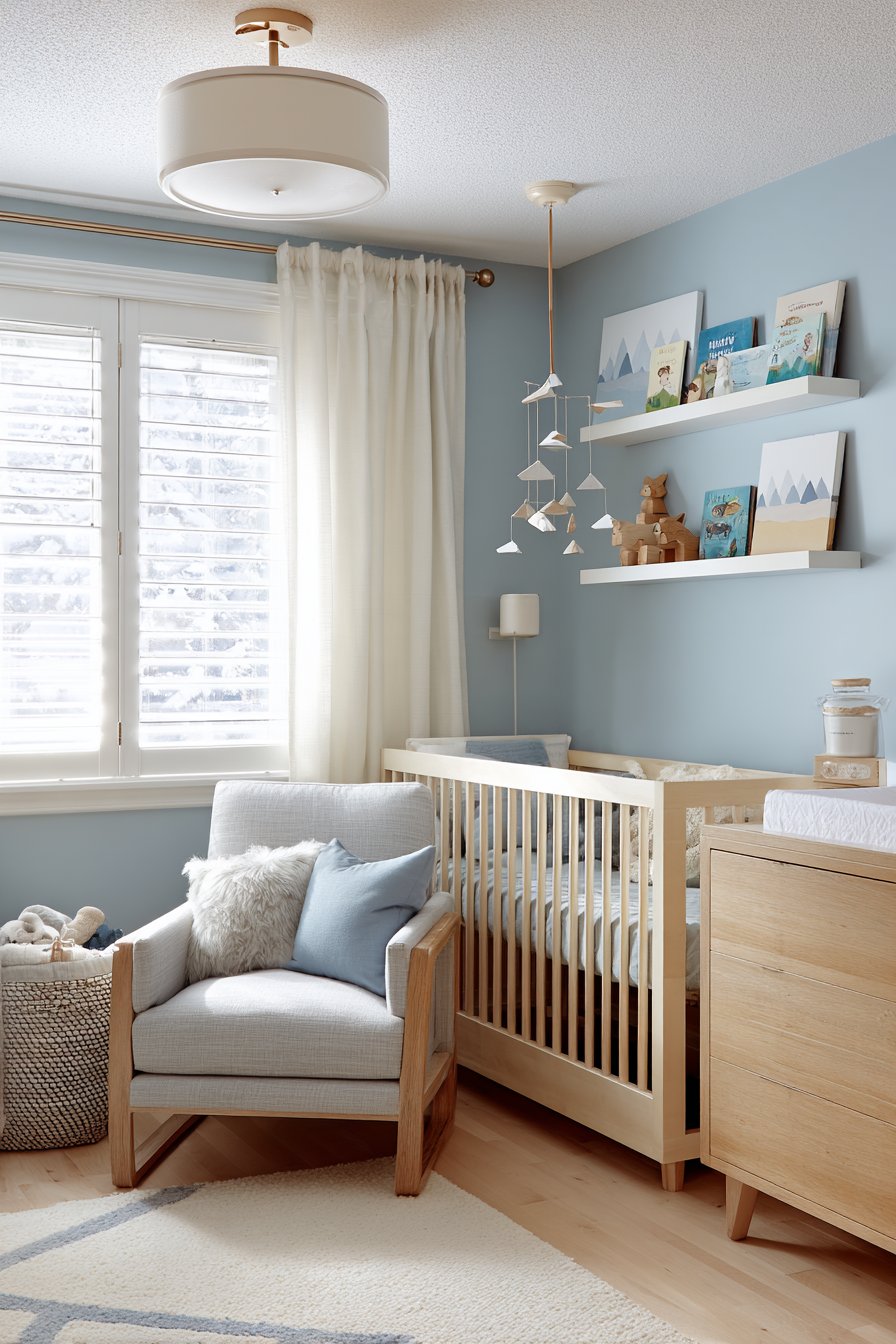 Monochromatic Blue Ombre