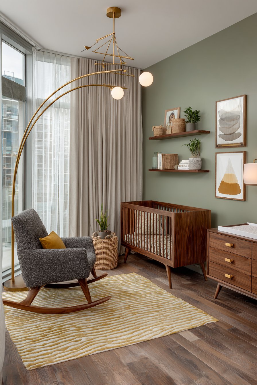 Mid century nursery