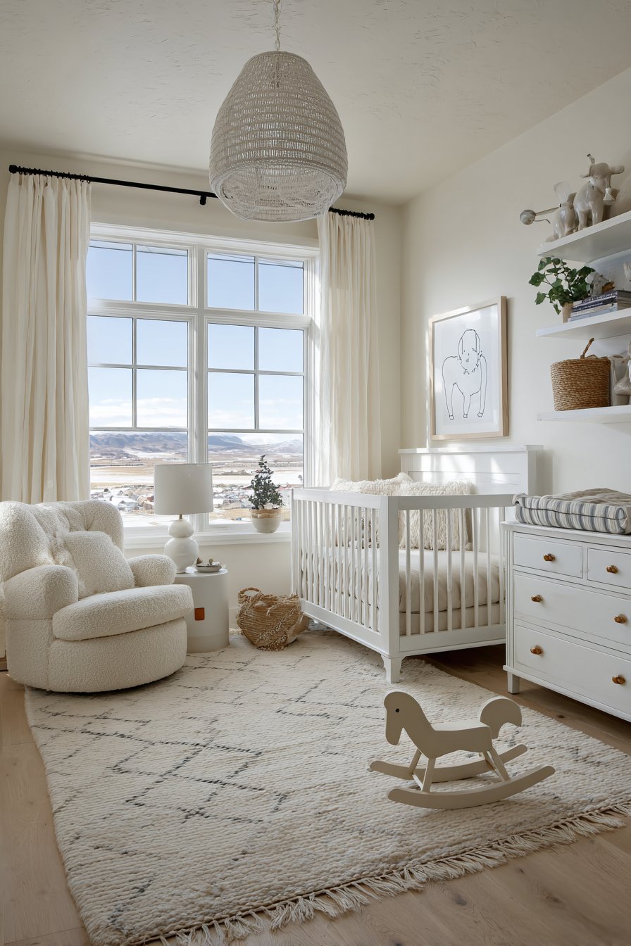 Bright nursery ideas